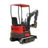 compact electric excavator