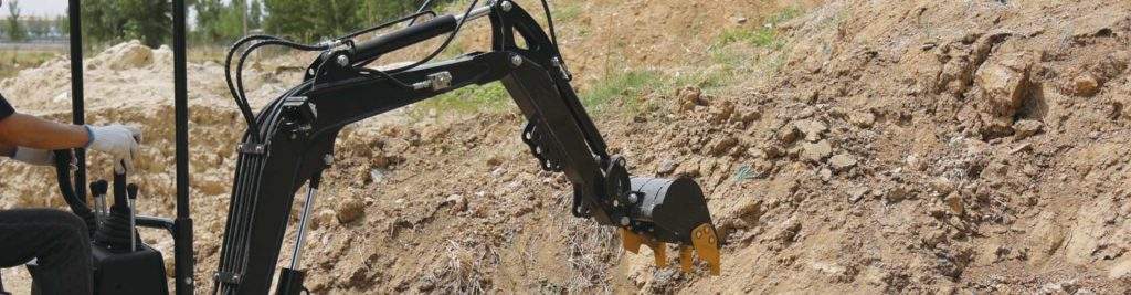1.0 ton mini excavator